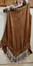 Halloween Native American Princess Dress One Size