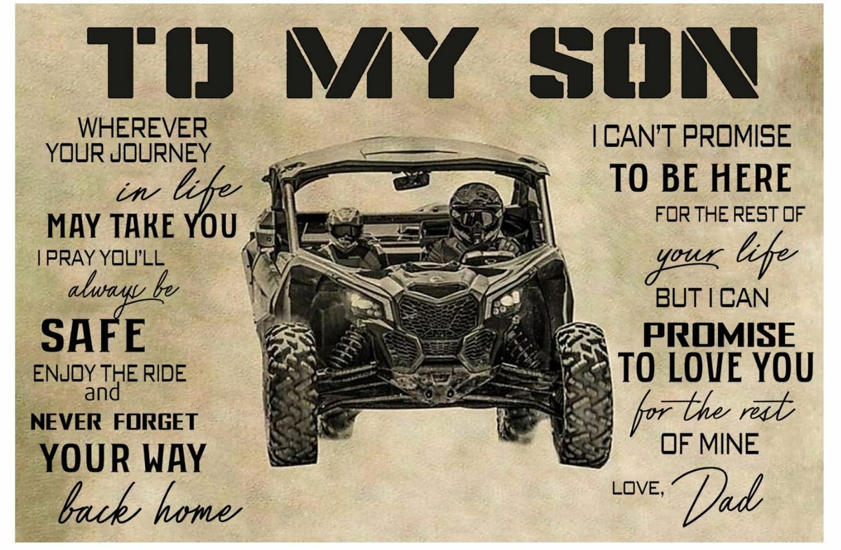 SXS - to My Son Love Dad Poster Wall Art Print Homr Decor  eBay