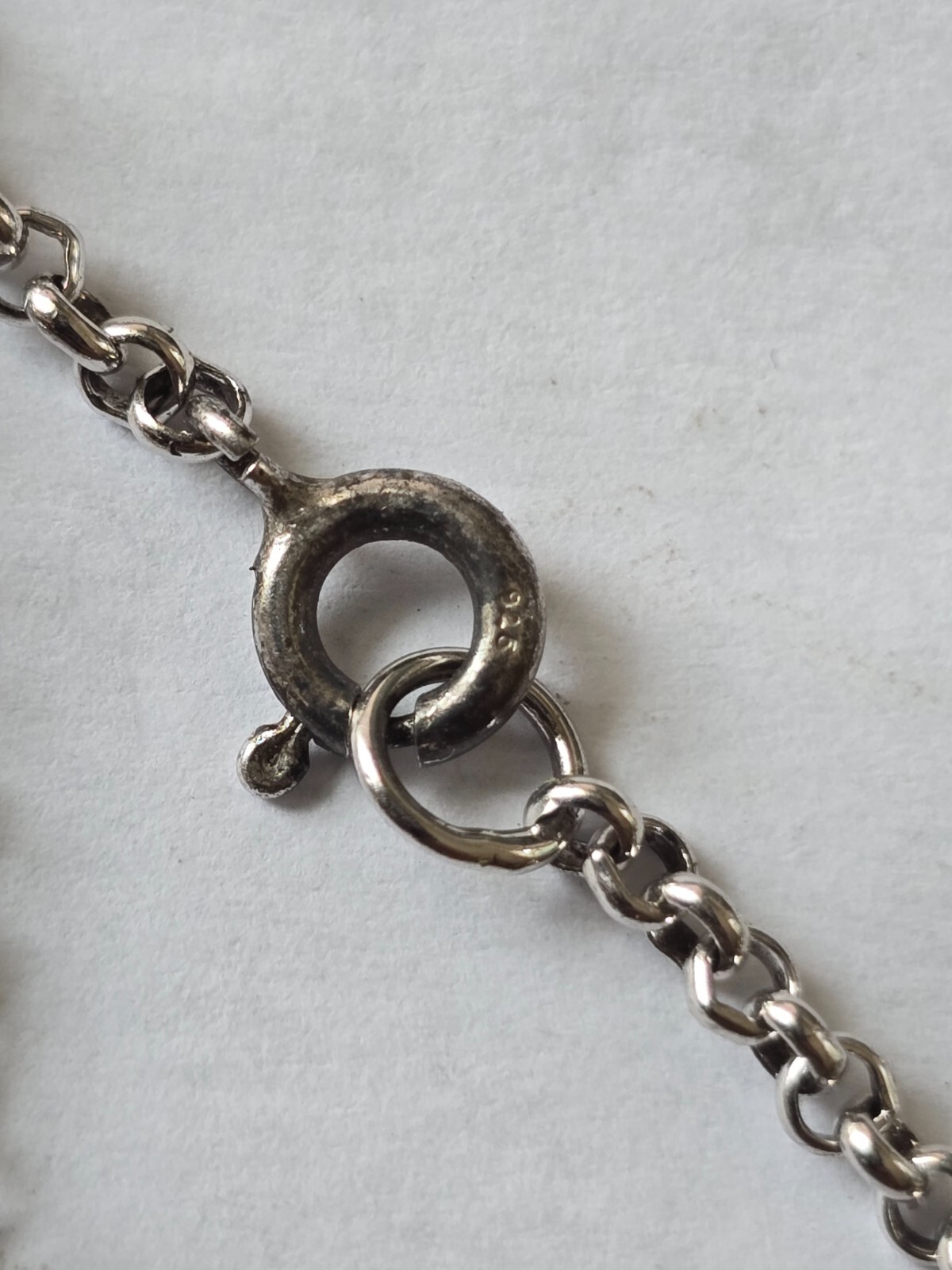 Solid Sterling Silver 925 Infinity Forever Figure… - image 2