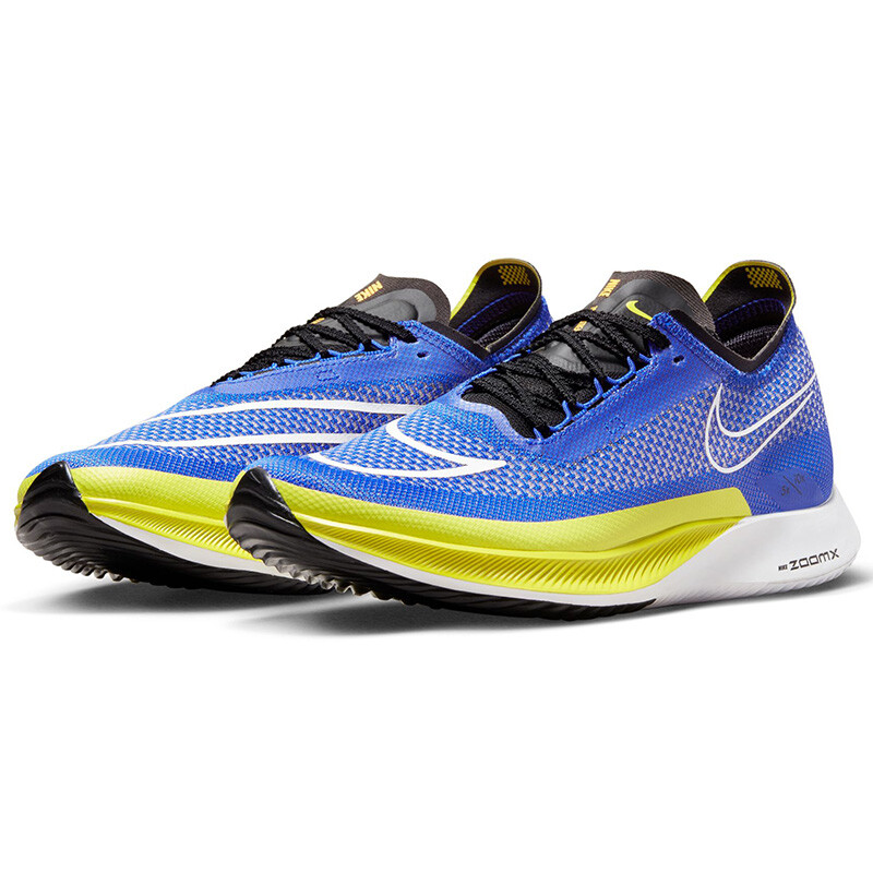 Nike ZoomX Streakfly Racer Синий Желтый белый Черный DJ6566-401 sz 15 Мужские