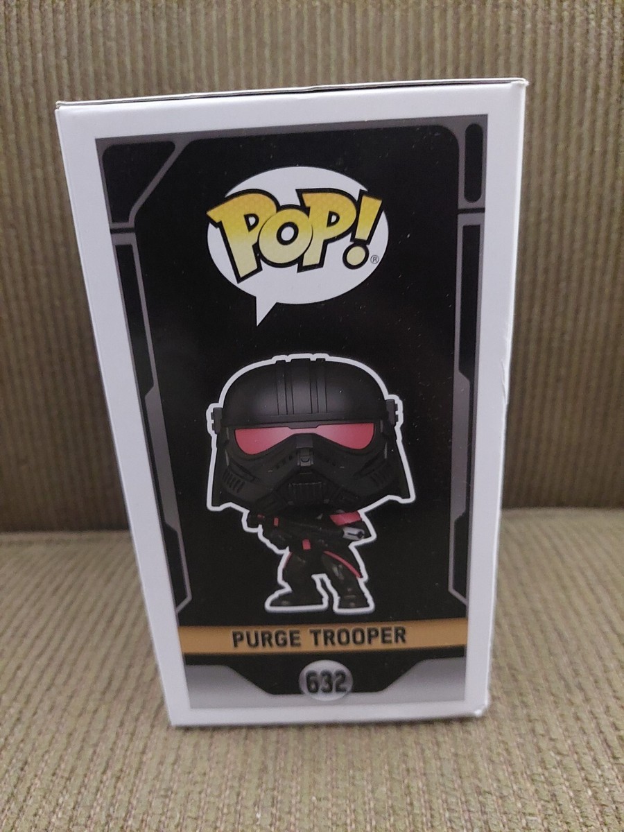 Funko POP! Star Wars : #632 : PURGE TROOPER . Has Box Wear | eBay