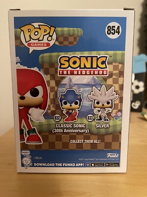 Funko Pop! Games Sonic the Hedgehog Knuckles Flocked 854 TargetCon