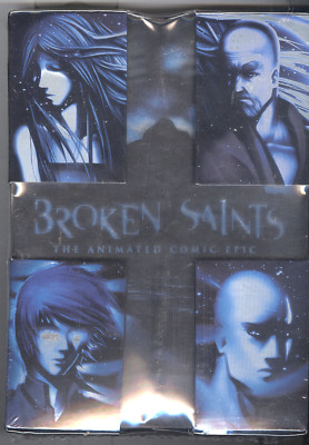 Broken Saints The Animated Comic Series Boxed (2001) 4-Disc R1 DVD Kirby Morrow