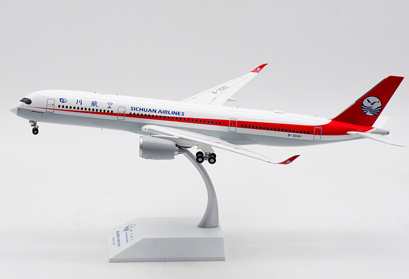 JC Wings SICHUAN AIRLINES for AIRBUS A350-900 B-304U 1/400 diecast