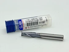 GARR New Carbide Square End Mill - 5/16, 2FL, TiALN, 220MA, 11197