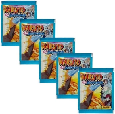 Panini NARUTO Shippuden Sticker – 5x Stickertüten je 5x Sammelsticker - Bild 1 von 2