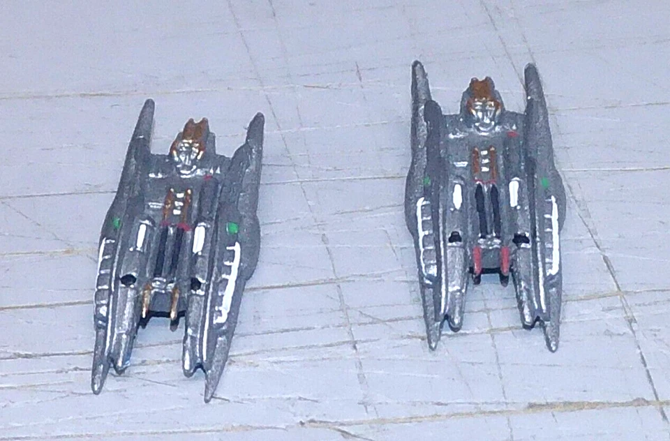 BATTLESTAR GALACTICA THE GAME CYLON HEAVY RAIDER SET #3 (FFG, PLASTIC, PAINTED) - Image 4 of 4