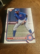 KEVIN ALCANTARA 2022 BOWMAN BASEBALL CARD #BP-31 CHICAGO CUBS (PROSPECT BASE)