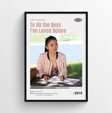 To All the Boys I've Loved Before Movie Poster Print, Wall Art - Unframed