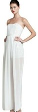 Gorgeous Erin Fetherston Gown Dress 8 M beaded sequin tulle overlay $475 bhldn