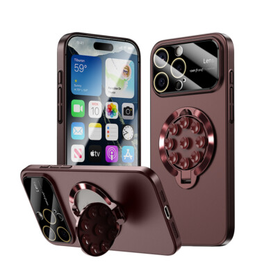Mag Safe Case For iPhone 16 Pro Max 15 Pro Max Camera Lens Protector Cover