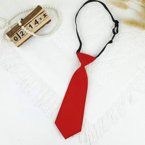 Stylish School Boy Necktie Kids Children Wedding Tie Uniform Accessories - Picture 6 of 16