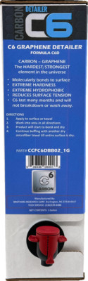 CYCLE CARE FORMULAS - C6 Detailer Bag In Box 1 Gal | CCFC6DBB02_1G