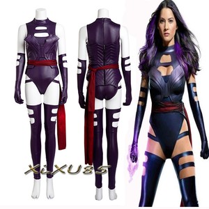 X Men Psylocke Elizabeth Cosplay Costume Sexy Suit Customize