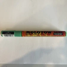 Molotow One4All Acrylic Marker Paint Pen 127HS 2mm 222 KACAO77 Green Brand New