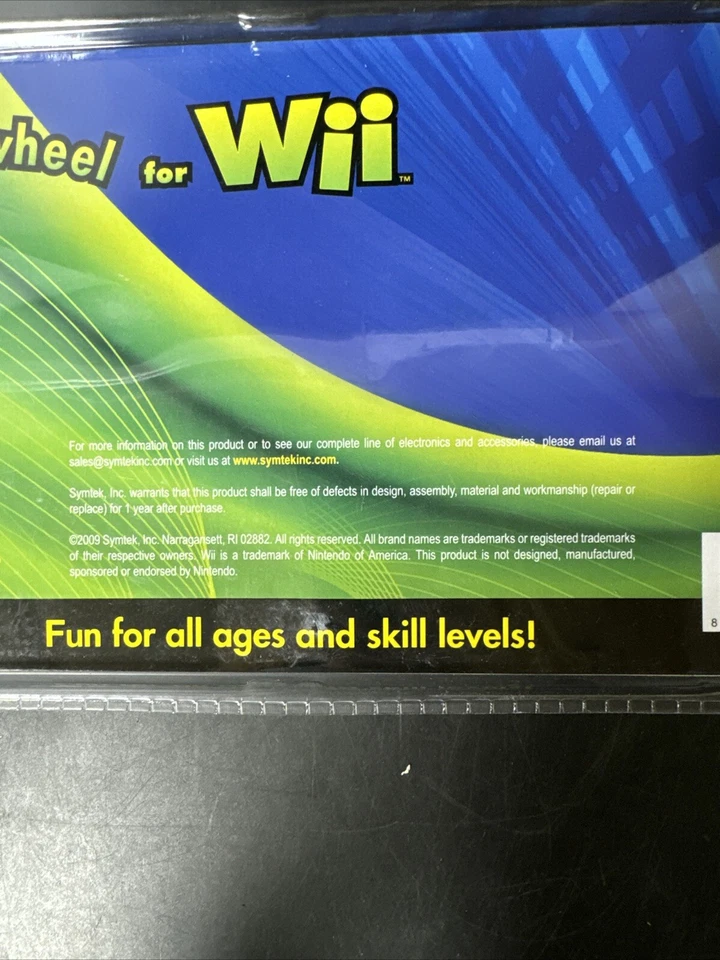 Steering Wheel And Gun for Wii Set, New - Image 4 of 4