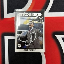 Jeremy Piven "Ari Gold" from Entourage Signed Original Trading Card AUTO~ RARE!