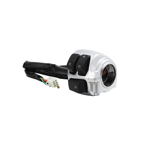 For Harley Sportster Softail Dyna 1" Handlebar Control Switches+ Wiring Harness - Bild 5 von 9