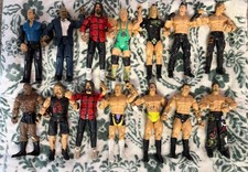 WWE Action Figure Lot 14 pcs - 2003 Copyright Date