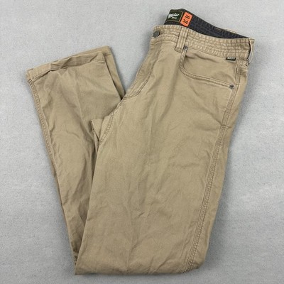 Howler Bros Pants Mens 36 Beige Khaki Stretch Chino Straight Fit Outdoor Casual