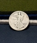 (#102898) Walking Liberty Half:  1917 S obverse.  Good  (see video!)