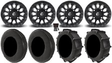 Fuel Vector Mb 14 Wheels 28 Dune Tires Can-am Defender