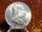 1963-D 90% Silver Franklin Half Dollar BU