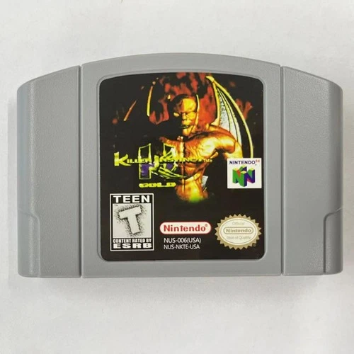 Killer Instinct Gold - Nintendo 64 (N64) Collector's item Highly sought after