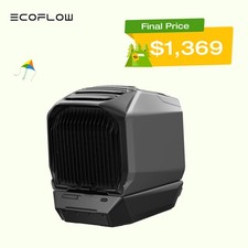 EcoFlow Wave 3 Portable Air Conditioner with Wave 3 Add-On Battery for Camping