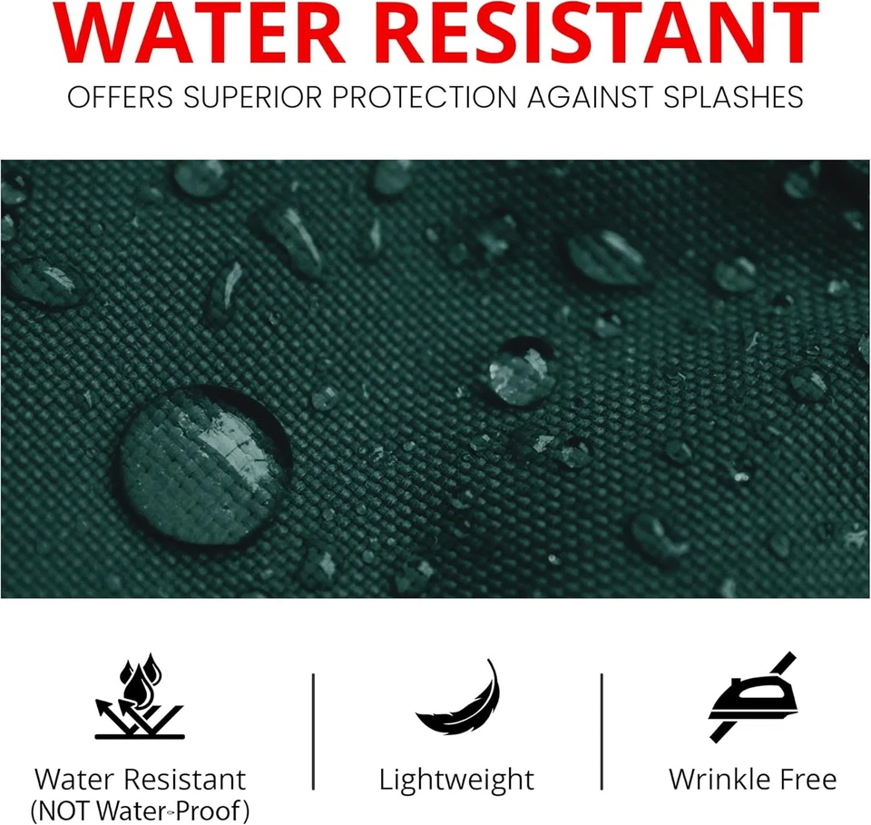 Pack de 2 Delantales Baberos, Ajustables con Bolsillos, Resistente al Agua y al Aceite, para Mujer Hombre Foto 3 de 4