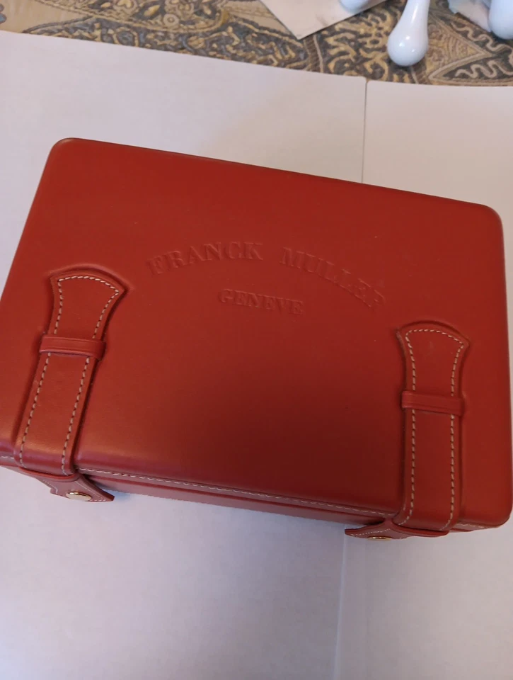 Franck Muller 18K Gold Head Casablanca 1750 S6 Stainless Steel Band Geneve - Image 4 of 4