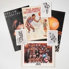 Harlem Globetrotters 1983 1984 1985 Programs, Cards and 1995 Photo w/ Autographs