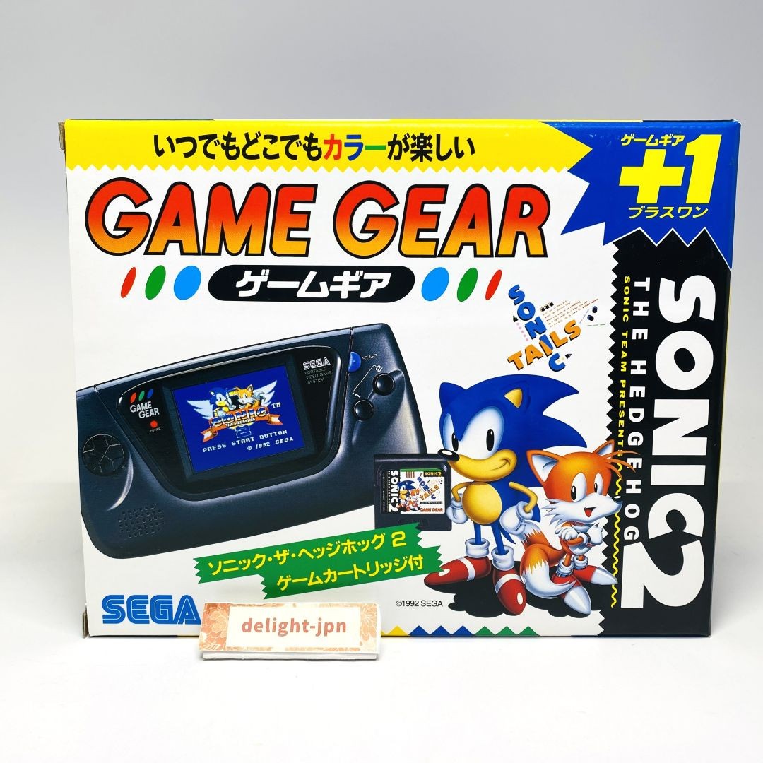 SEGA GAME GEAR +1 CONSOLE SONIC THE HEDGEHOG 2 UNOPENED OFFICIAL JAPAN IMPORT SEGA GAME GEAR +1 CONSOLE SONIC THE HEDGEHOG 2 UNOPENED OFFICIAL JAPAN IMPORT