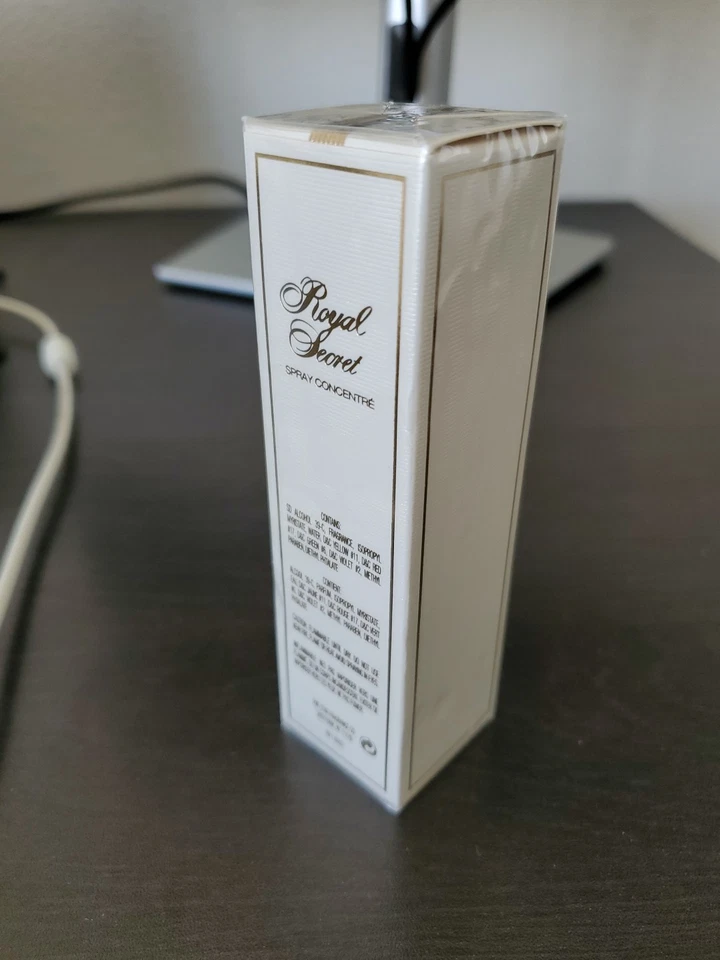 Fragancia Royal Secret By Five Star 1.0 OZ Spray Concentrado SELLADO Raro De Colección. Foto 4 de 4