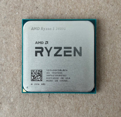 AMD Ryzen 5 3400G 3.7GHz AM4 (YD3400C5M4MFH) Processor [Used]