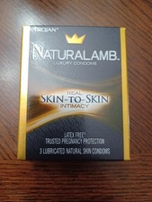Trojan Naturalamb Luxury Lubricated Natural Skin Condoms  Pack Of 3 06/2028