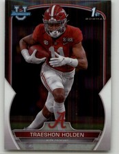 2022 Bowman University Chrome Traeshon Holden #18 Alabama Crimson Tide