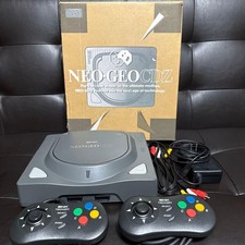 SNK NEOGEO CDZ Console System w/ 2 Controllers Neo Geo CD Japan