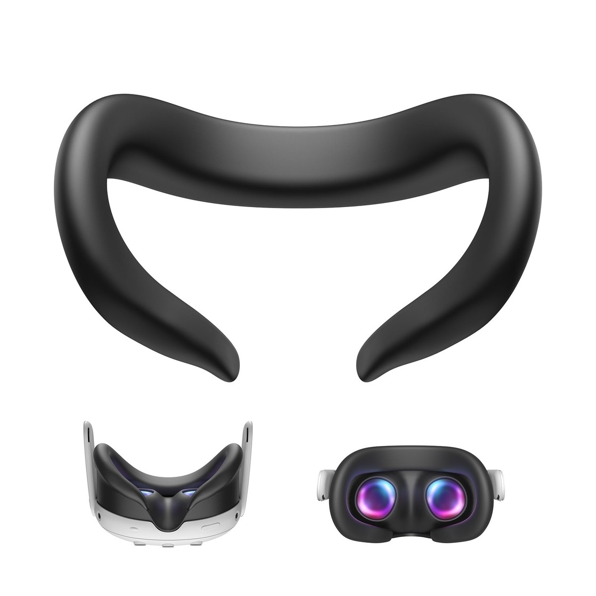 KIWI design F3 Silicone Facial Interface Compatible with Meta