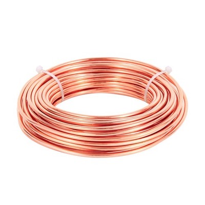 12 Gauge/ 2.0 mm 49 Feet 1 Pound 99.9% Dead Soft Copper Wire for Electrocultu...