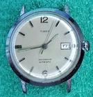 C1674 mens 1968 Timex Automatic Auto Viscount Old Vintage Watch Parts lot