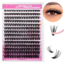 Fadlash DIY Lash Cluster individual Eyeslash Extension Volume Lash Clusters
