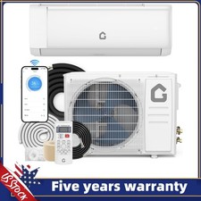 9000BTU Mini Split Air Conditioner  Heater Pump System 230V SEER2 18.5 Inverter