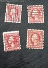 US Postage Stamp 2 Cent Red Washington 4 ct. — photo 1