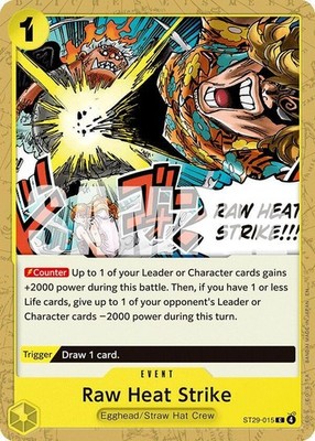 Raw Heat Strike C Starter Deck 29: Egghead ST29-015 NM
