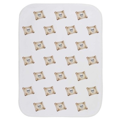 'Pirate Treasure Map' Baby Burp / Wash Cloth (BC00039546)