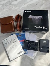 Canon PowerShot G9 X Mark II Compact Digital Camera Tested Working Japan