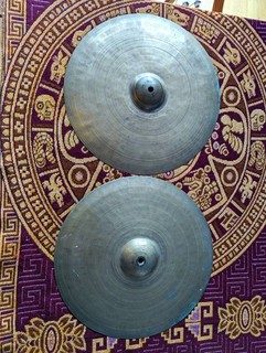 K Zildjian Constantinople Turkish 14" Hi Hats Old Stamp 1/2