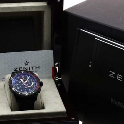 ZENITH EL PRIMERO STRATOS FLYBACK RAINBOW 24.2063.405/21.R515 46mm Black #C21593