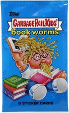 Topps 2022 Garbage Pail Kids - Book Worms - PACK (8 Sticker Cards) - New